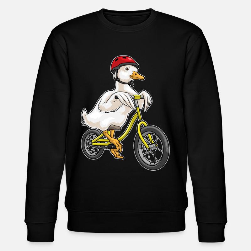 Vélo canard - Sweat bio CHANGER Stanley/Stella Unisexe - noir