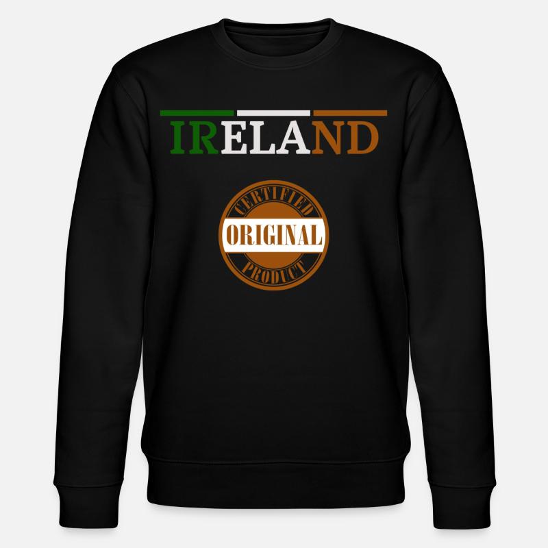 Drapeau de l’Irlande, Irish Pride - Sweat bio CHANGER Stanley/Stella Unisexe - noir