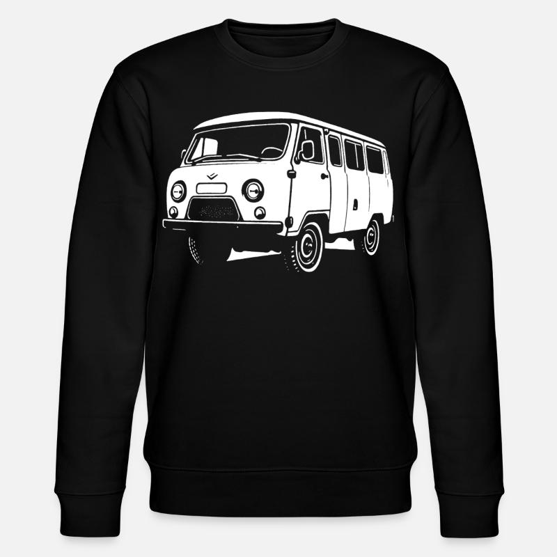 Bread box on wheels - Stanley/Stella CHANGER Unisex Organic Sweatshirt - black