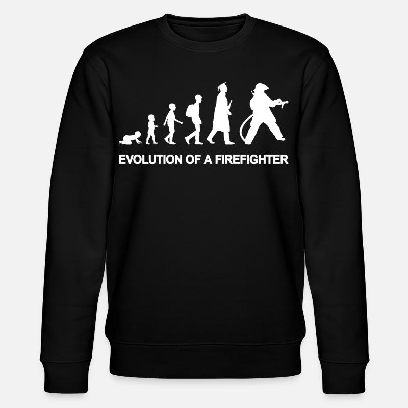 D’enfant à pompier - Sweat bio CHANGER Stanley/Stella Unisexe - noir