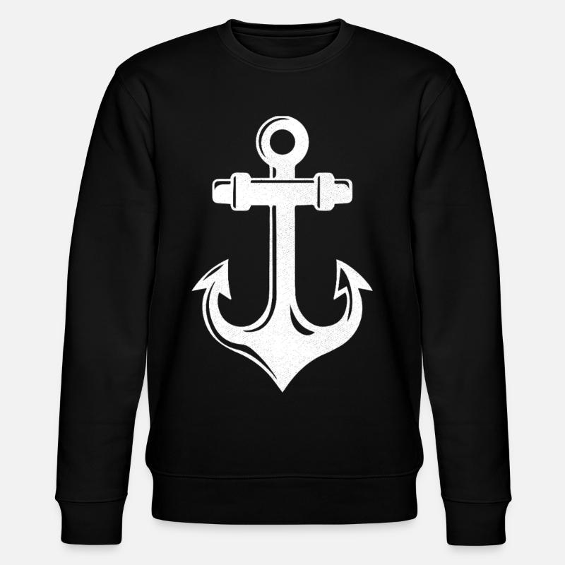 Kreuzfahrt mit dem Schiff - Stanley/Stella Unisex Bio-Sweatshirt CHANGER  - Schwarz