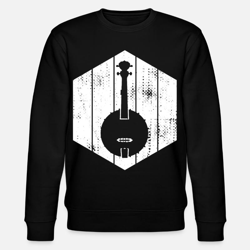 Banjo - Stanley/Stella Unisex Bio-Sweatshirt CHANGER - Schwarz