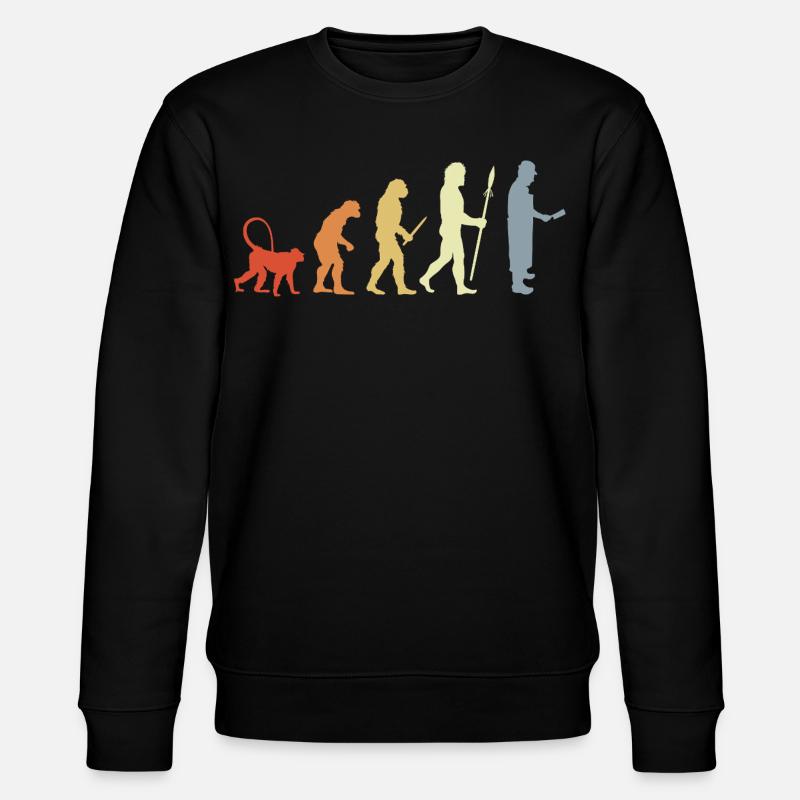 Metzger Entwicklung - Stanley/Stella Unisex Bio-Sweatshirt CHANGER  - Schwarz
