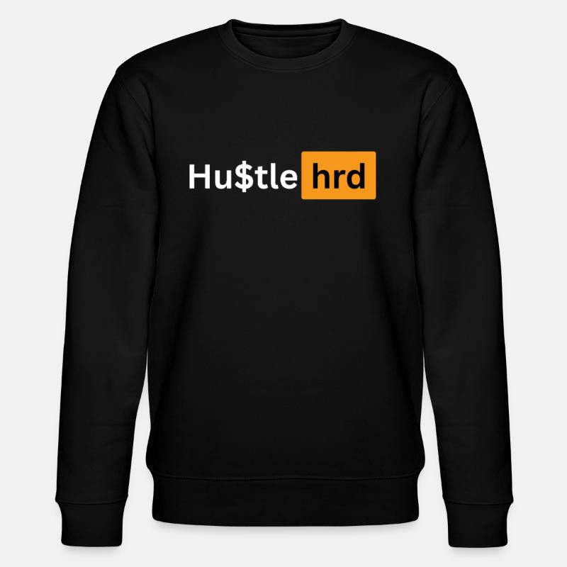hustle - Stanley/Stella Unisex Bio-Sweatshirt CHANGER  - Schwarz