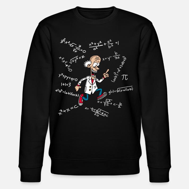 A slightly mad scientist - Stanley/Stella CHANGER Unisex Organic Sweatshirt - black