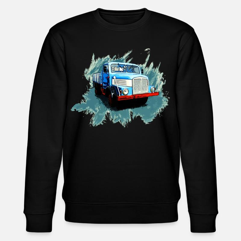 Ostkraft auf Rädern - Stanley/Stella Unisex Bio-Sweatshirt CHANGER  - Schwarz