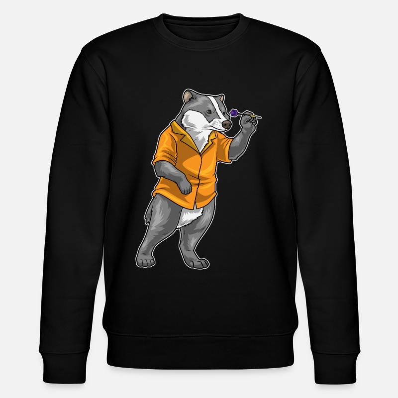 Fléchette Blaireau Fléchette - Sweat bio CHANGER Stanley/Stella Unisexe - noir