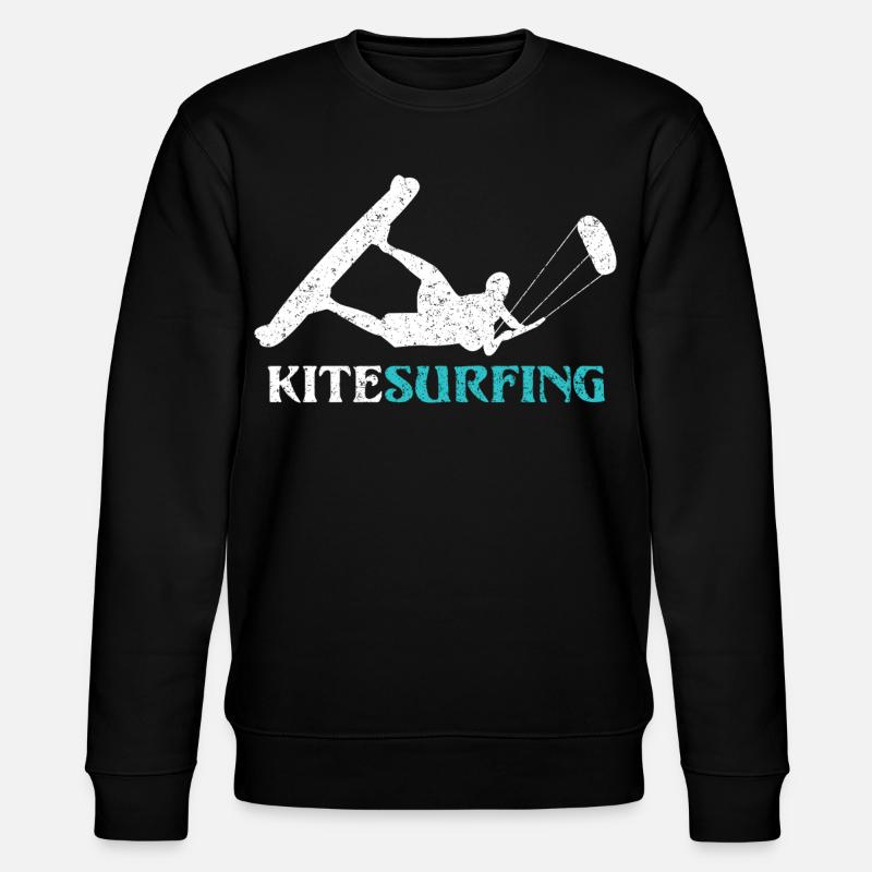 Ride the Wind – Kitesurf Style - Sweat bio CHANGER Stanley/Stella Unisexe - noir