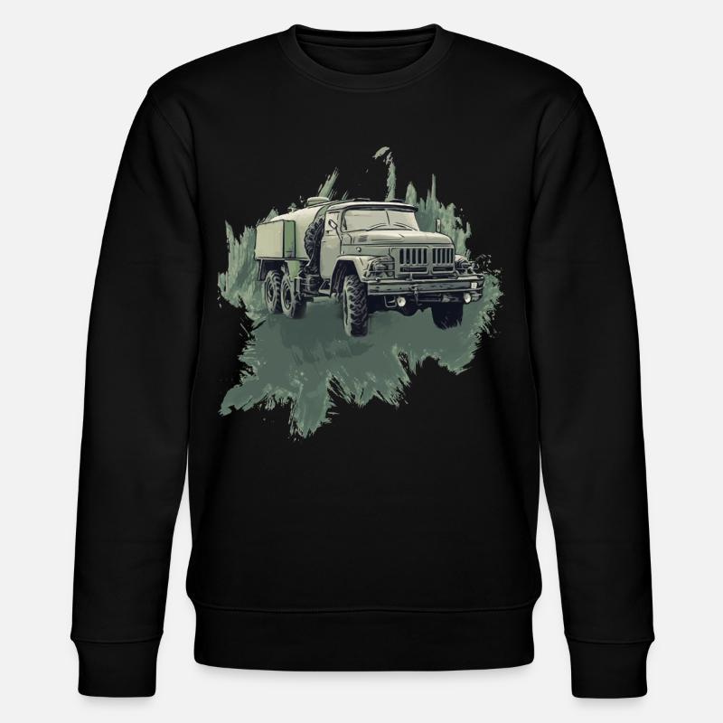 Legendärer Allrad-Klassiker - Stanley/Stella Unisex Bio-Sweatshirt CHANGER  - Schwarz