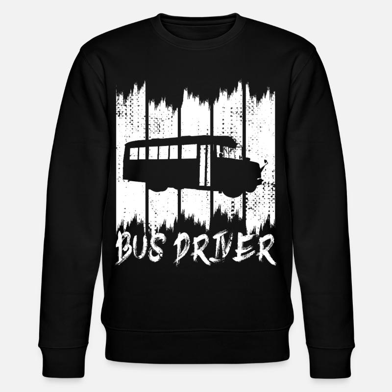 Bus Driver - Stanley/Stella Unisex Bio-Sweatshirt CHANGER - Schwarz