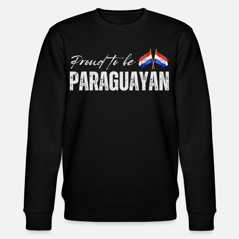 Fierté paraguayenne, drapeau paraguayen - Sweat bio CHANGER Stanley/Stella Unisexe - noir