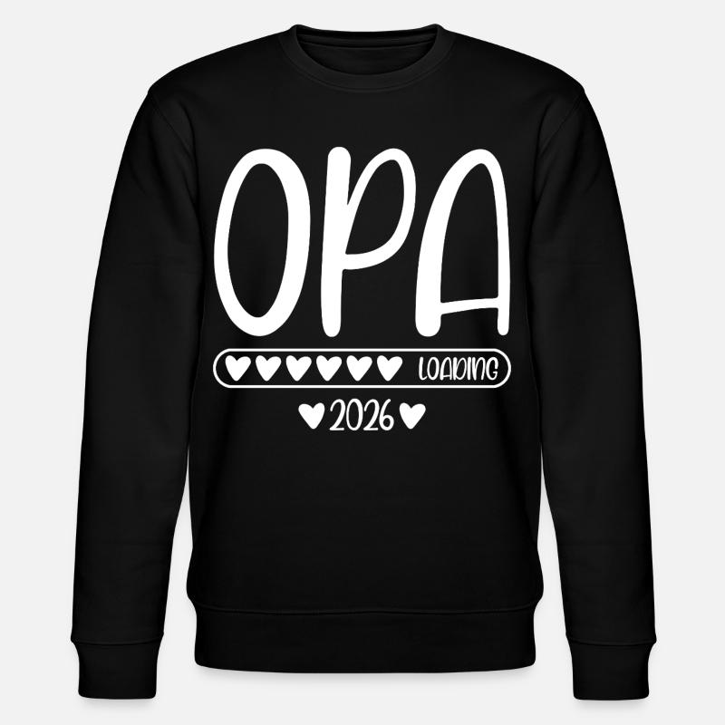 Opa 2026 loading - Stanley/Stella Unisex Bio-Sweatshirt CHANGER  - Schwarz