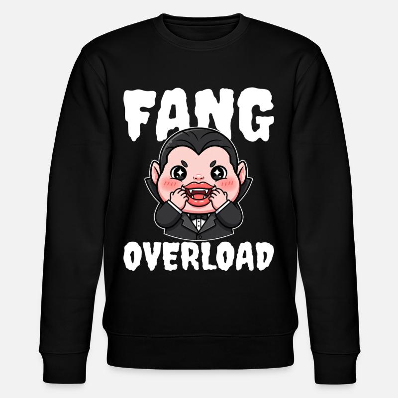 FANG_OVERLOAD - Sweat bio CHANGER Stanley/Stella Unisexe - noir