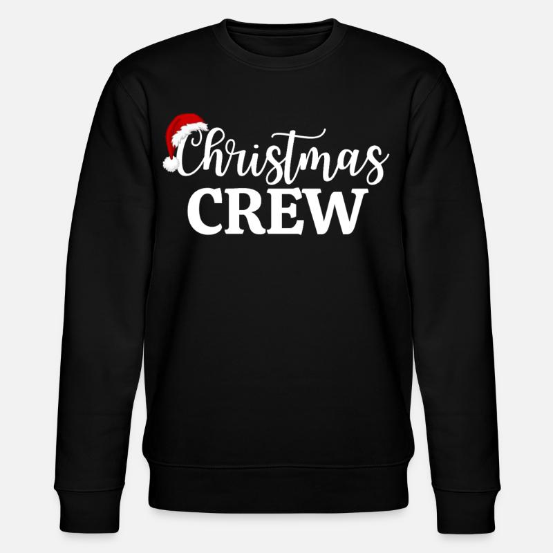Équipage de Noël - Sweat bio CHANGER Stanley/Stella Unisexe - noir