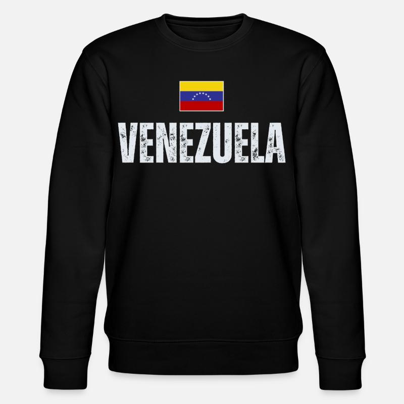 Drapeau du Venezuela, fabriqué au Venezuela - Sweat bio CHANGER Stanley/Stella Unisexe - noir