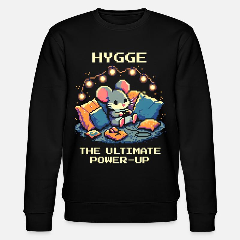 Hygge : le power-up ultime - Sweat bio CHANGER Stanley/Stella Unisexe - noir