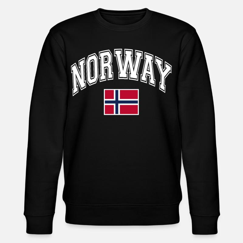 Drapeau de la Norvège - Sweat bio CHANGER Stanley/Stella Unisexe - noir