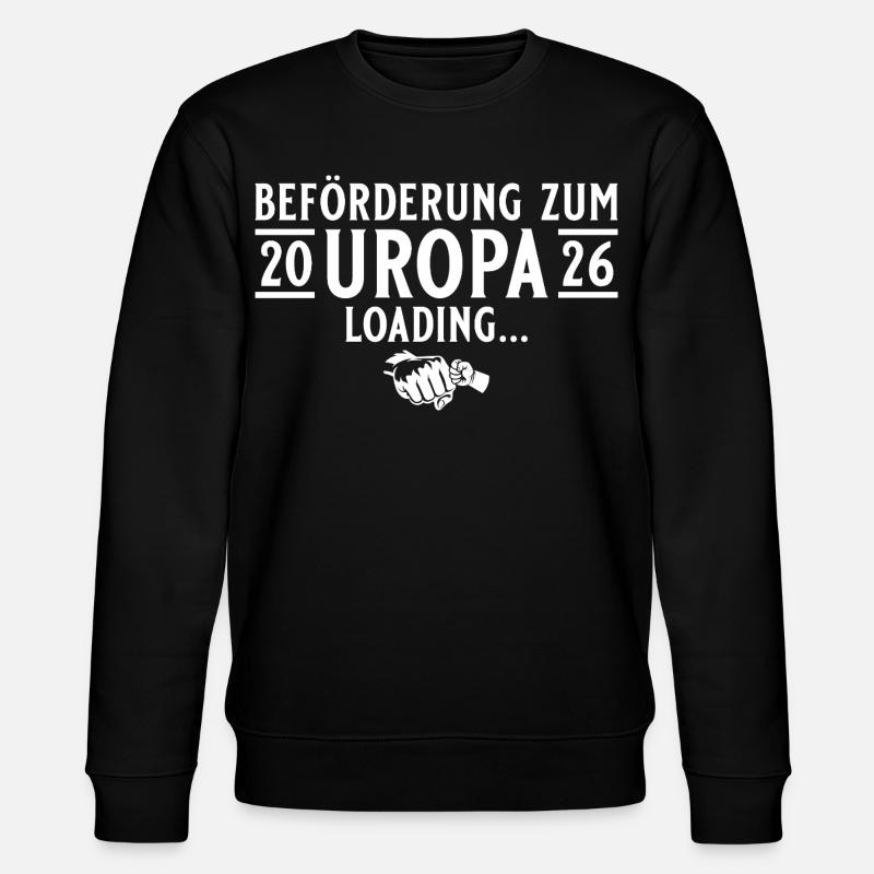 Uropa 2026 loading - Future great-grandfather - Stanley/Stella CHANGER Unisex Organic Sweatshirt - black