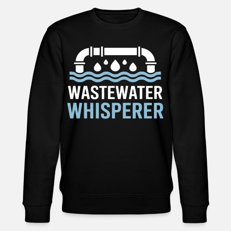 Wastewater Whisperer - Traitement de l'eau - Sweat bio CHANGER Stanley/Stella Unisexe - noir