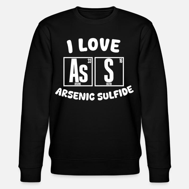 J’adore les sulfures d’arsenic - Sweat bio CHANGER Stanley/Stella Unisexe - noir