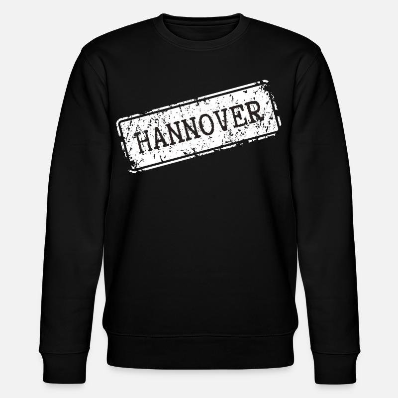 Hannover Design auf Kleidung - Stanley/Stella Unisex Bio-Sweatshirt CHANGER  - Schwarz