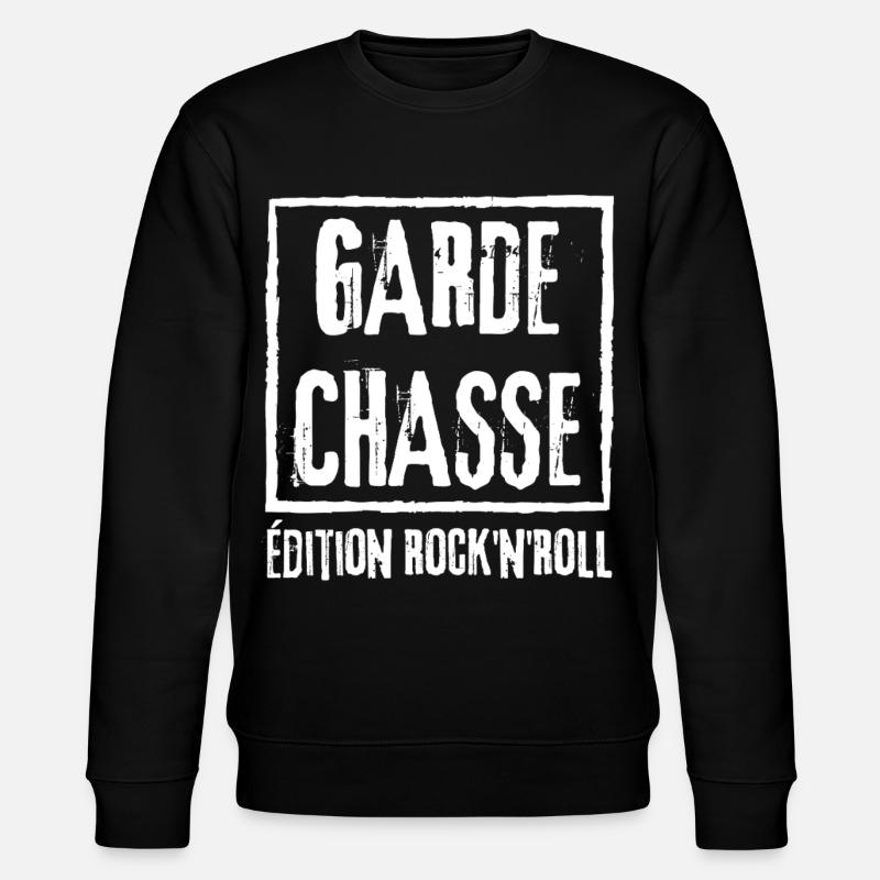 Garde Chasse Edition Rock - Stanley/Stella CHANGER Unisex Organic Sweatshirt - black