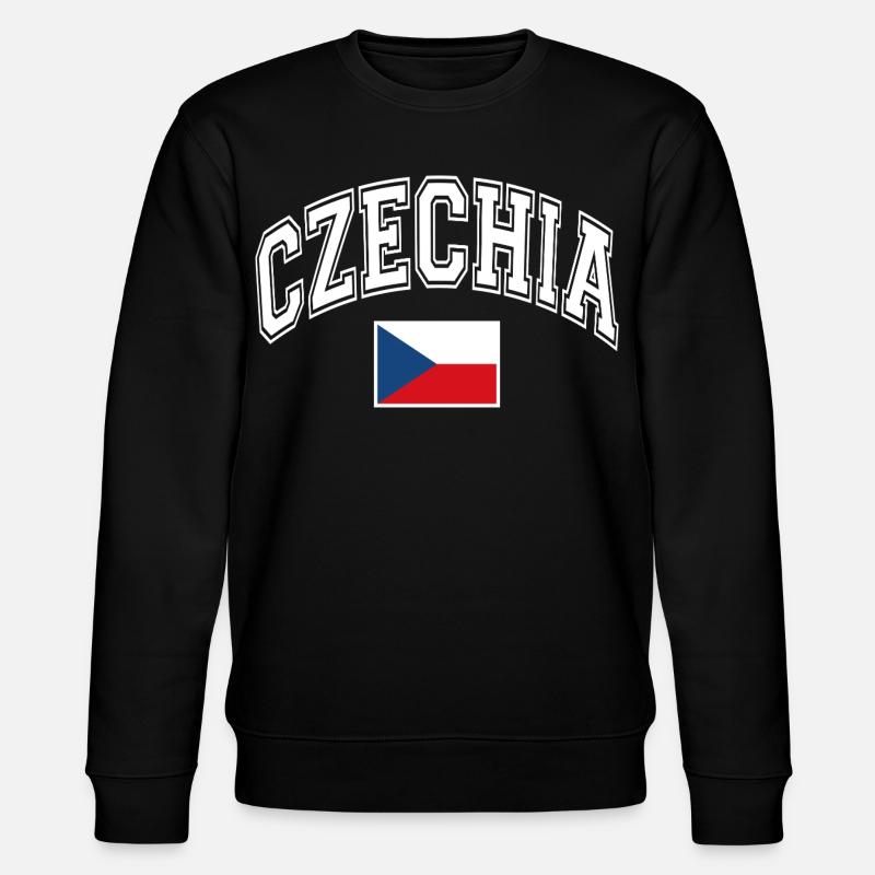 Drapeau de la République tchèque - Sweat bio CHANGER Stanley/Stella Unisexe - noir
