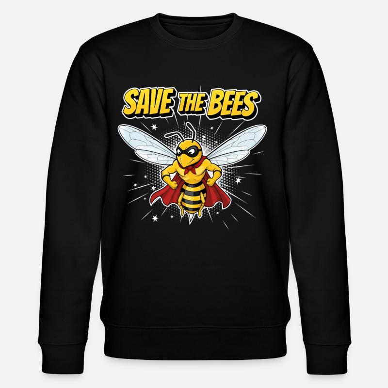 Devise du héros de l’abeille comique - Sweat bio CHANGER Stanley/Stella Unisexe - noir