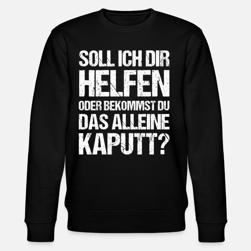 Dicton de l’artisan - Sweat bio CHANGER Stanley/Stella Unisexe - noir