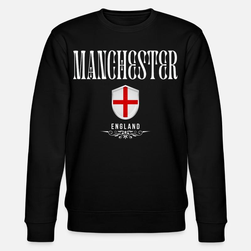 J’adore Manchester, Manchester Royaume-Uni - Sweat bio CHANGER Stanley/Stella Unisexe - noir