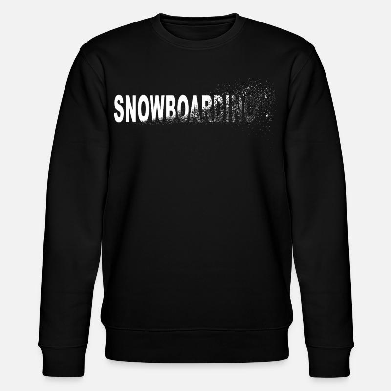 Snowboarding - Stanley/Stella Unisex Bio-Sweatshirt CHANGER  - Schwarz