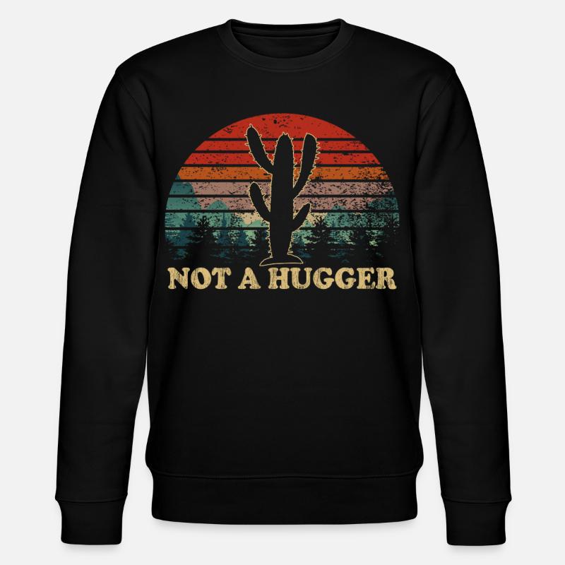 Désert Cactus Coucher de soleil Inspirational - Sweat bio CHANGER Stanley/Stella Unisexe - noir