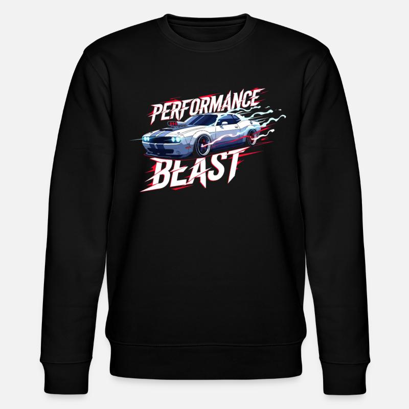 Muscle Car Performance Design - Stanley/Stella CHANGER Unisex Organic Sweatshirt - black