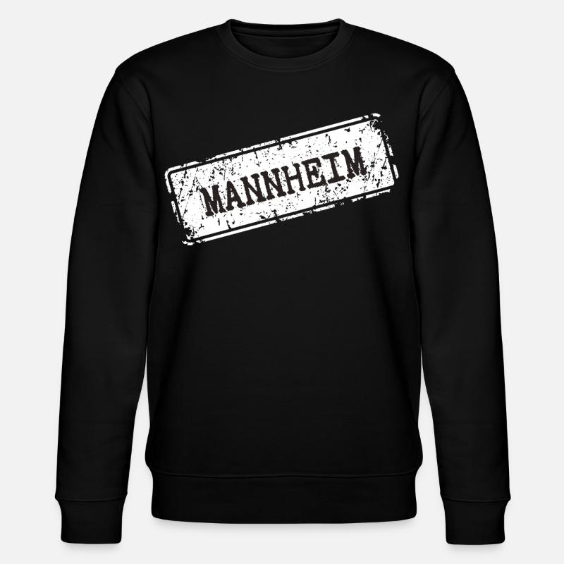 Mannheim  - Stanley/Stella Unisex Bio-Sweatshirt CHANGER  - Schwarz
