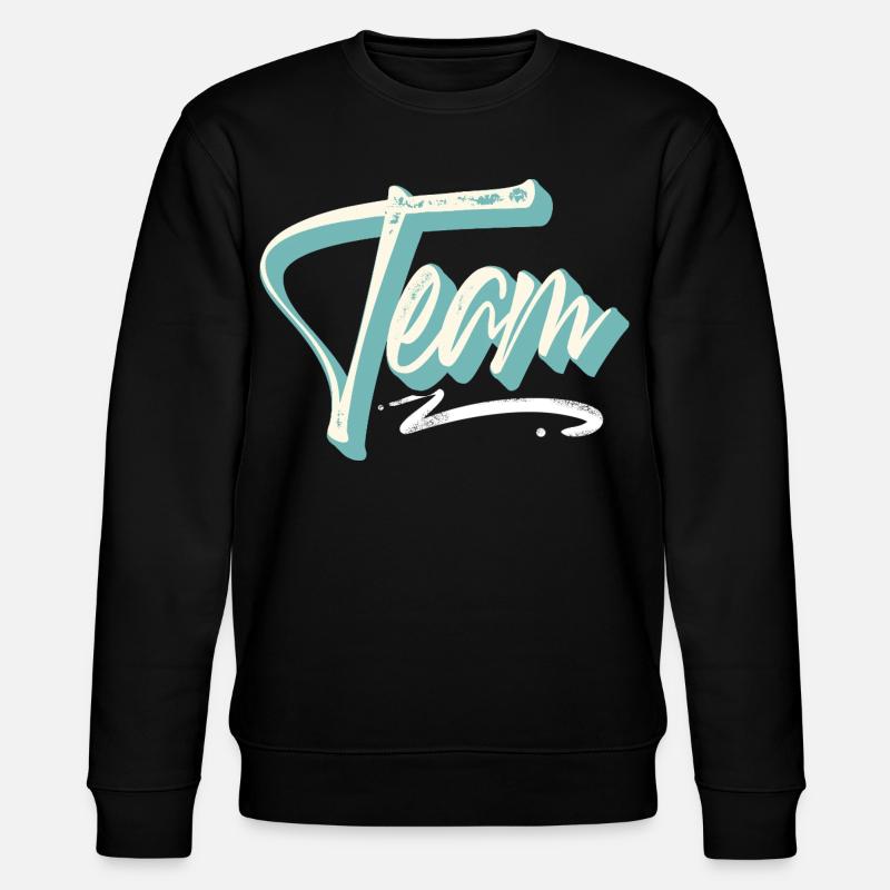 Team - Stanley/Stella Unisex Bio-Sweatshirt CHANGER  - Schwarz