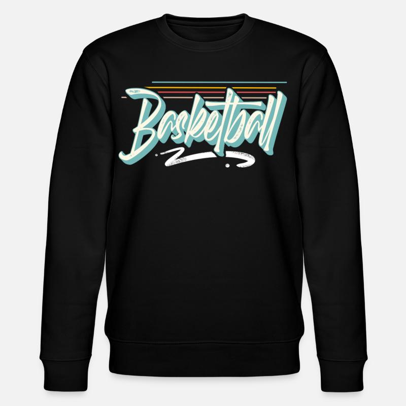 Basketball - Stanley/Stella Unisex Bio-Sweatshirt CHANGER  - Schwarz