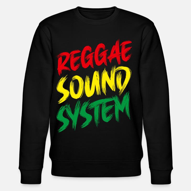 Reggae Sound System - Rasta - Jamaïque - Sweat bio CHANGER Stanley/Stella Unisexe - noir