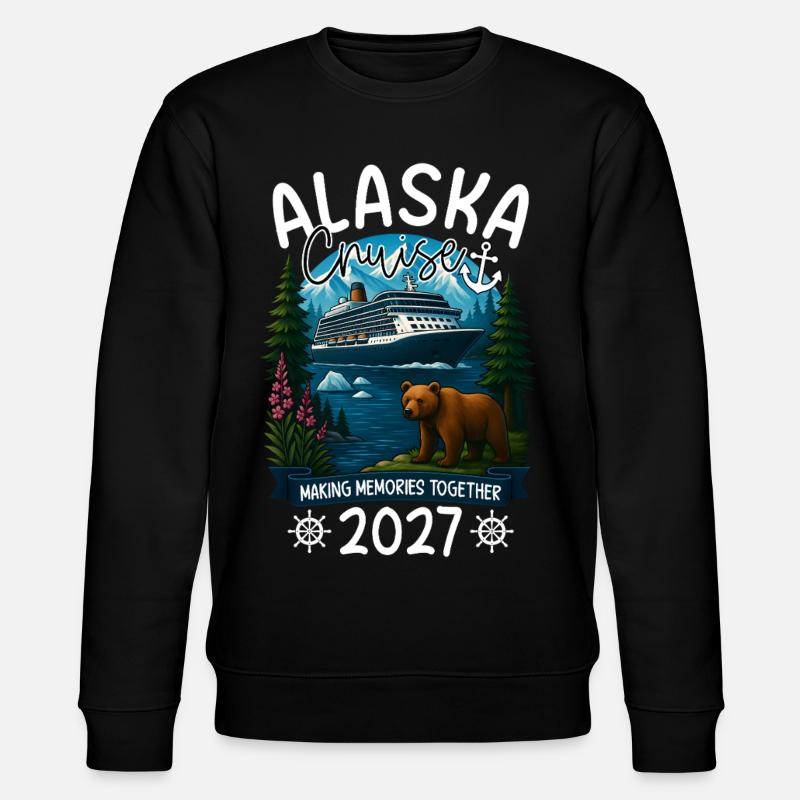 Croisière en Alaska 2027 - Sweat bio CHANGER Stanley/Stella Unisexe - noir