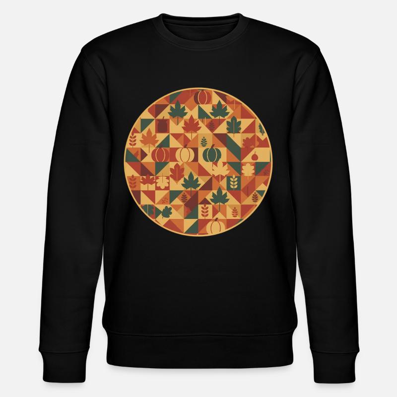 Autumn Vibes - Stanley/Stella Unisex Bio-Sweatshirt CHANGER  - Schwarz