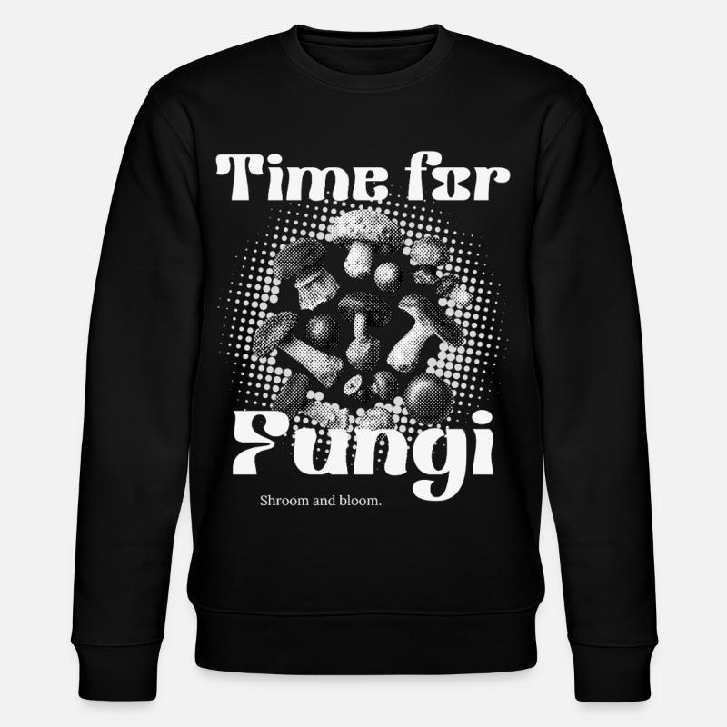 Pilze - C’est l’heure des champignons - Sweat bio CHANGER Stanley/Stella Unisexe - noir
