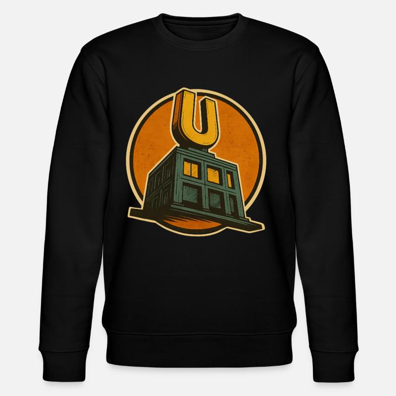 Dortmund U  - Stanley/Stella Unisex Bio-Sweatshirt CHANGER  - Schwarz