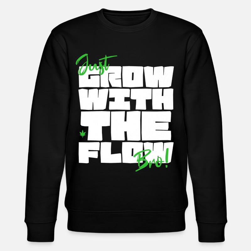 Grandir avec le courant - Sweat bio CHANGER Stanley/Stella Unisexe - noir