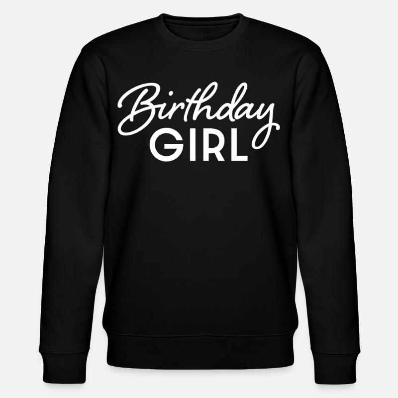 fille d’anniversaire - Sweat bio CHANGER Stanley/Stella Unisexe - noir