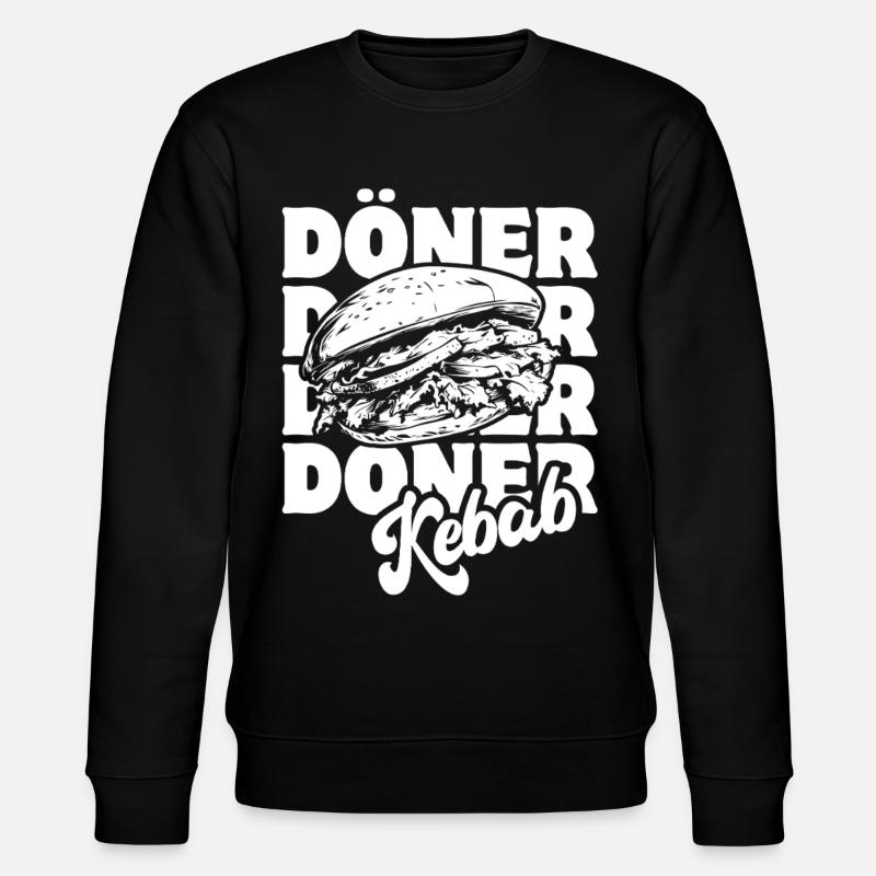 Döner Kebab - Restauration rapide - Spruch - Sweat bio CHANGER Stanley/Stella Unisexe - noir