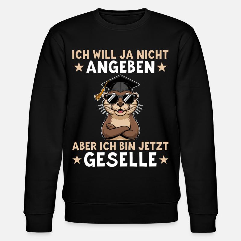 Examen de compagnon réussi - compagnon - Sweat bio CHANGER Stanley/Stella Unisexe - noir