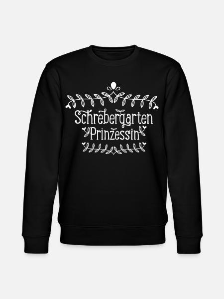 Schrebergarten Prinzessin - Stanley/Stella Unisex Bio-Sweatshirt CHANGER - Schwarz