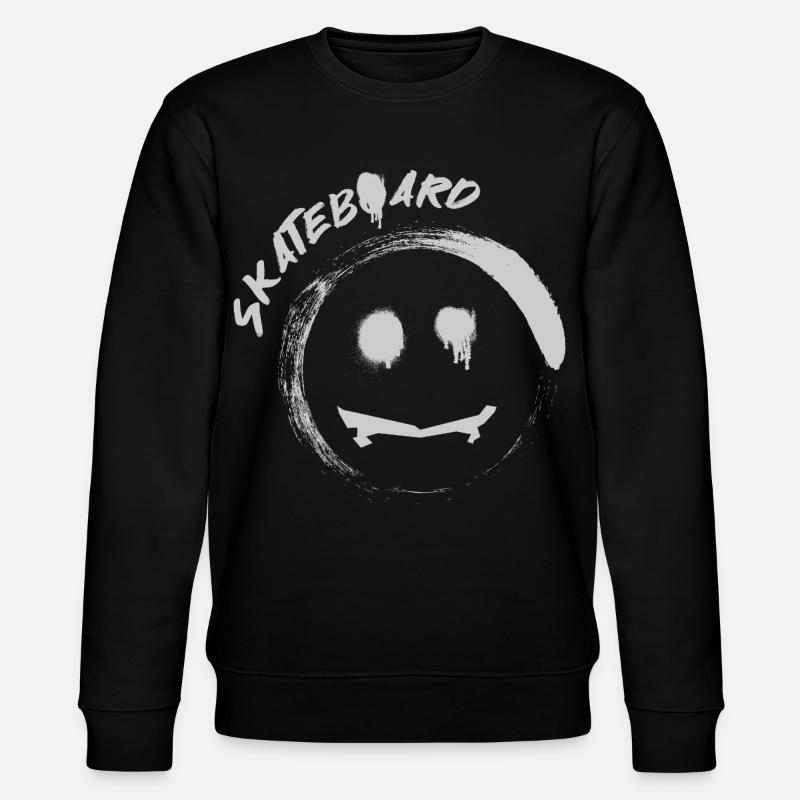 Skateboard - Stanley/Stella CHANGER Unisex Organic Sweatshirt - black