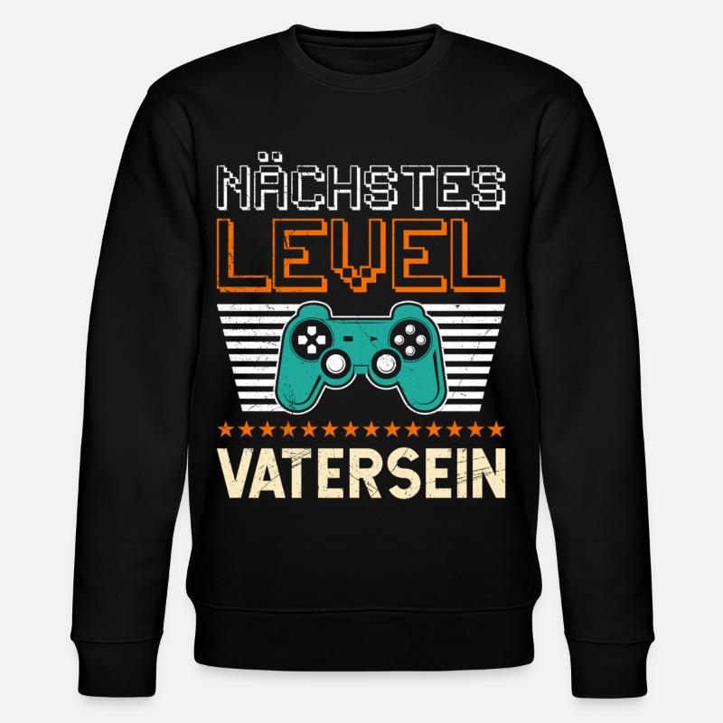 Gamer Dad NEXT LEVEL DAD Fun - Sweat bio CHANGER Stanley/Stella Unisexe - noir
