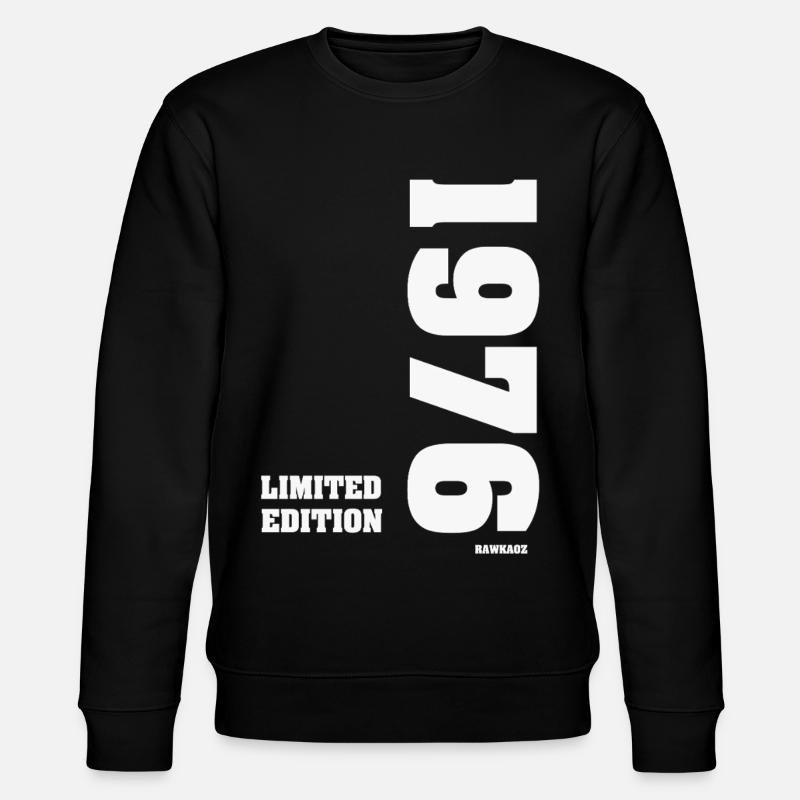 Limitierte Edition: Limited Edition 1976 - Stanley/Stella Unisex Bio-Sweatshirt CHANGER  - Schwarz