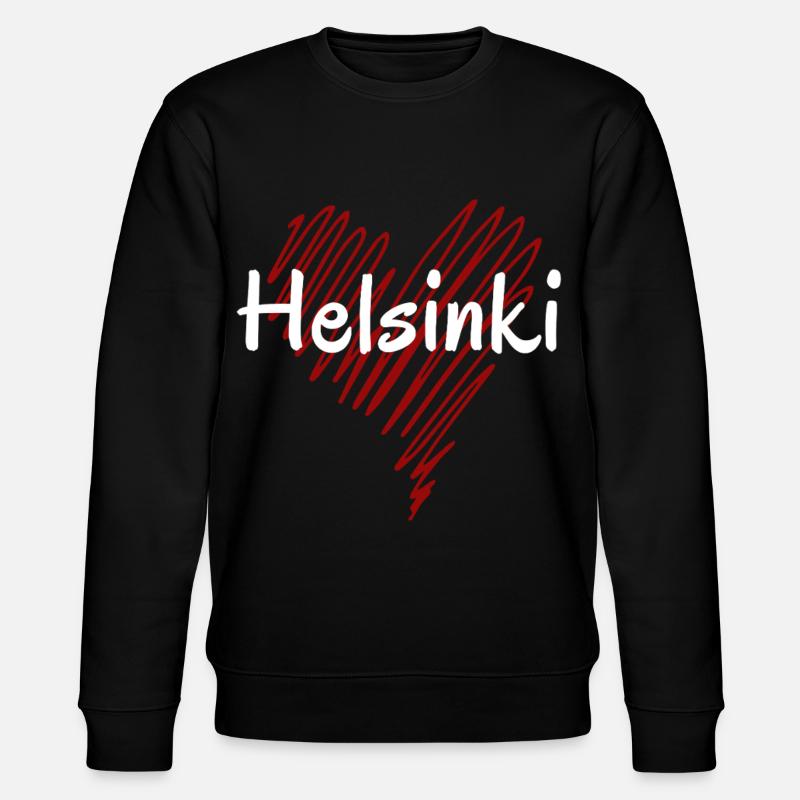 J’adore Helsinki, Helsinki, Finlande - Sweat bio CHANGER Stanley/Stella Unisexe - noir